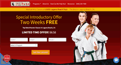Desktop Screenshot of lagunabeachkarate.com